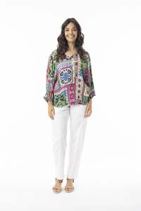 Tops: Orientique Sao Bento Top