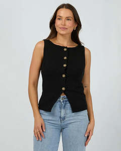 Silent Theory: Silent Theory Leonie Vest - Black