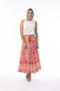 Dresses: Orientique Montevideo Skirt Pink
