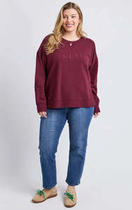Elm Established Crew Plum