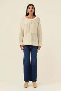 Jumpers: Isle of Mine Luna Jumper Ivory
