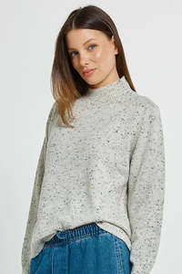 Betty Basics: Betty Basics Carlin Knit Sweater Cream