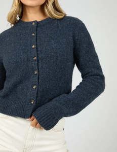 All About Eve Bayside Cardigan Ink