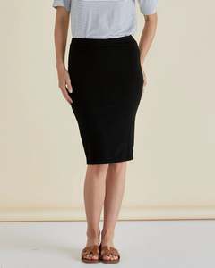 Betty Basics: Betty Basics Alicia Midi Skirt Black