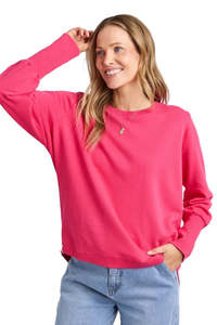 Elm Divine Crew Dark Pink