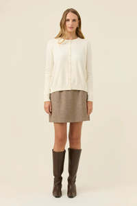 Isle of mine Darby Cardi- Ivory