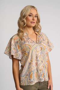 Tops: Vassalli Nyla Top Aurora