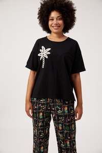Tops: Haven Zambezi Tshirt Black