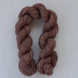 Dark Chocolate 25gm Mini 4ply Lochanside Alpacas