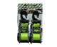 Retractable Ratchet Strap twin pack 50mm Heavy Duty - RW16