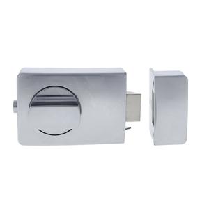 Carbine nighthawk pro deadlatch with cylinder (silver) - Lockwise - Hawke's Bay Locksmith
