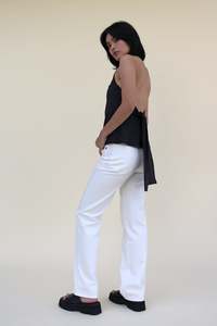 Festive Edit: Rise Singlet - Black