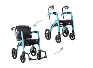 Walker Wheelchairs: Rollz Motion 2-in-1 Walker Wheelchair