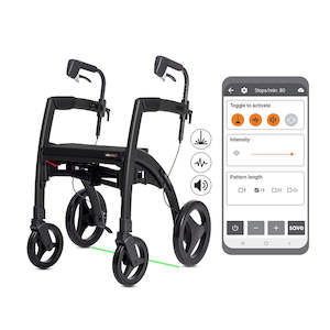 Walkers Rollators: Rollz Rhythm - the Parkinson's walker
