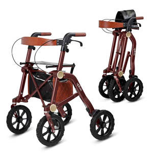 Walkers Rollators: Uplivin All Terrain Trive Dual-Folding Walker