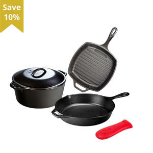 Skillets Seasoned Cast Iron: Ultimate Essentials Bundle