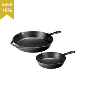 Skillets Seasoned Cast Iron: The Perfect Pair Bundle