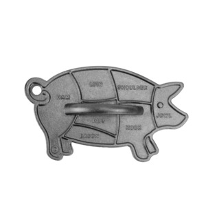 Griddles Grill Pans: Cast Iron Pig Press