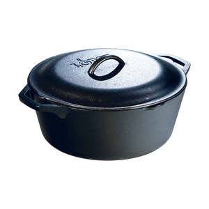 Dutch Ovens: Cast Iron Dutch Oven 6.6L