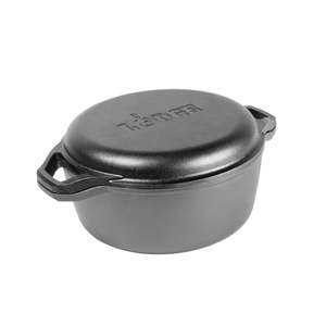 Cast Iron CHEF COLLECTION Double Dutch Oven 5.7L