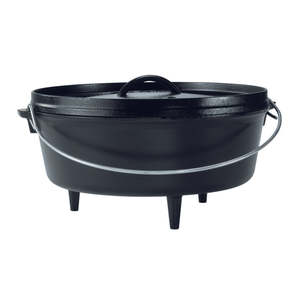 Cast Iron Camp Dutch Oven - 5.6L, 30cm