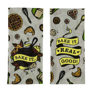 Bake It Real Good Tea Towel