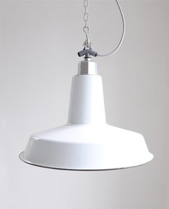 XL Workshop White - 450mm - Industrial Lighting - Loftmotif