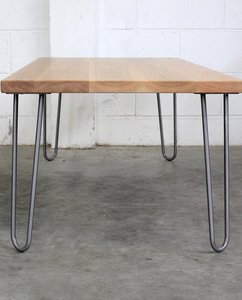 Products: American Oak Coffee Table with Mid-Century inspired Table Legs