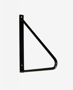Hairpin Shelf Bracket Black (Set of 2) - 280 mm - Loftmotif