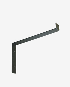 Shelf Bracket L-Shape Raw Steel (Set of 2) - 250 mm - Loftmotif