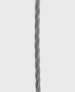 Products: Twisted Fabric Cable Grey - Lighting Accessories - Loftmotif