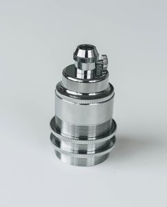 Products: Lamp Holder - Chrome - With E27 Inner - Loftmotif