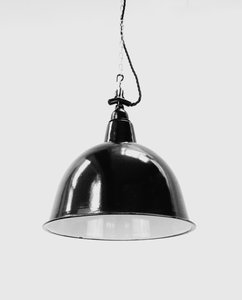 Pendant Light Black Cloche - Loftmotif - Industrial Style Lighting