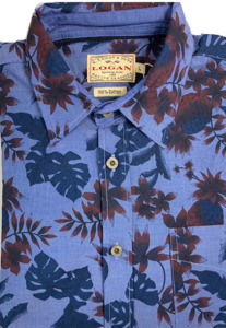 LANTANA Short Sleeve Shirt – CHAMBRAY 4804