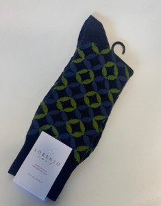 Lorenzo Uomo Circle sock 6895