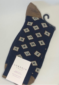 Socks: Lorenzo uomo Scrabble Sock