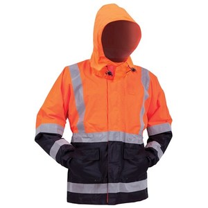 Bison Stamina Jacket Orange/Navy