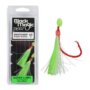 Fishing & Boating: Black Magic Snapper Snatcher Flasher Rig Super Lumo