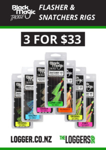 Black Magic Flashers – 3 For $33