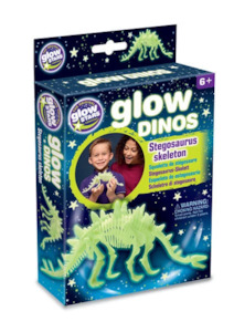 Science & Nature: GLOW DINO STEGOSAURUS SKELETON
