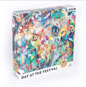 Jigsaw Puzzle: Day at the Festival Puzzle\Game, 1000pcs