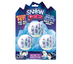 Be Amazing Toys: Snow Pets 3 Pack, Series 2