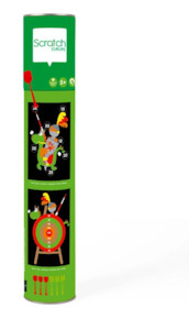 Scratch: SCRATCH DARTS - KNIGHT MAGNETIC 36X55CM 2-SIDED PRINTING
