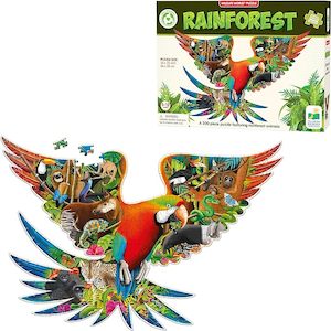 The Learning Journey: Wildlife World-Rainforest Puzzle (200pcs)