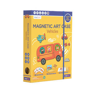 Activity Box: Magnetic Art Case- Vehicles