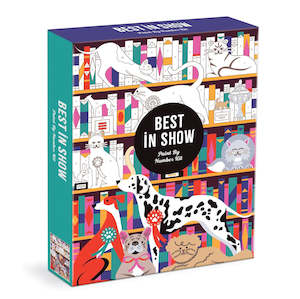 Arts Crafts: Best In Show 11" x 14" Paint By Number Kit