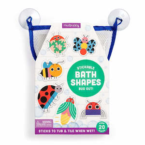 Nursery: Bug Out! Stickable Foam Bath Shapes
