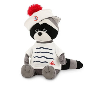 Stuffed Toys: DENNY THE RACOON, COOL WAVES, 25CM