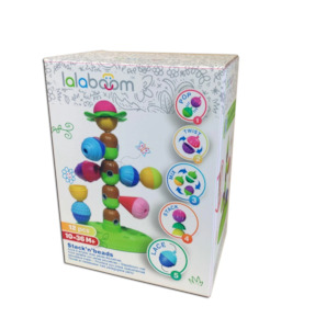 Baby Toddlers Ages Birth 3 Years: STACKING TREE + 6 PCS BEADS - CLOSED BOX