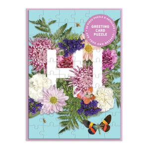 Bestseller 1: Puz Greeting Say It With Flowers Hi